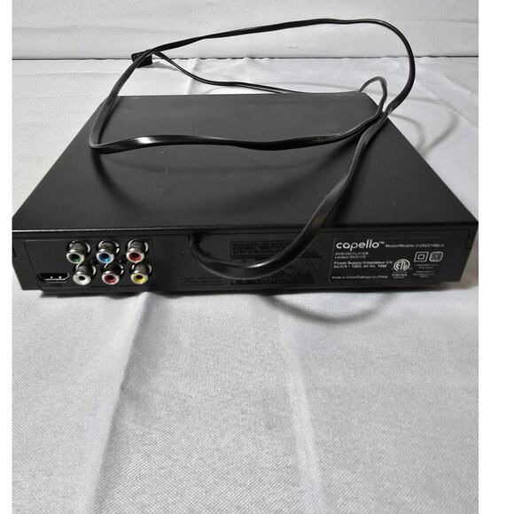 Capello CVD2216BLK Compact 1080p HD Resolution CD DVD Video Player In Black - Picture 5 of 5